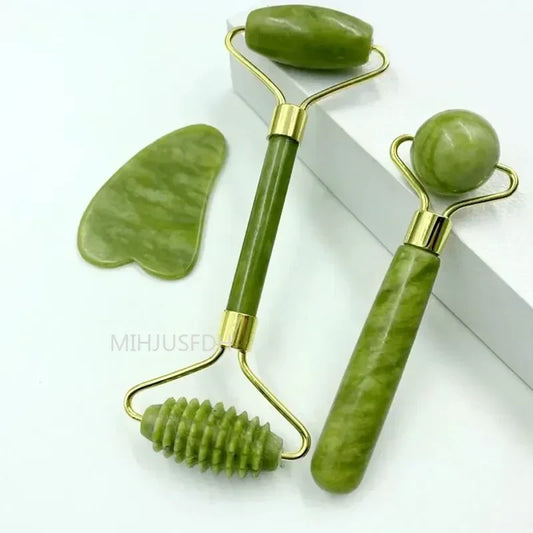 Natural Jade Facial Massage Roller